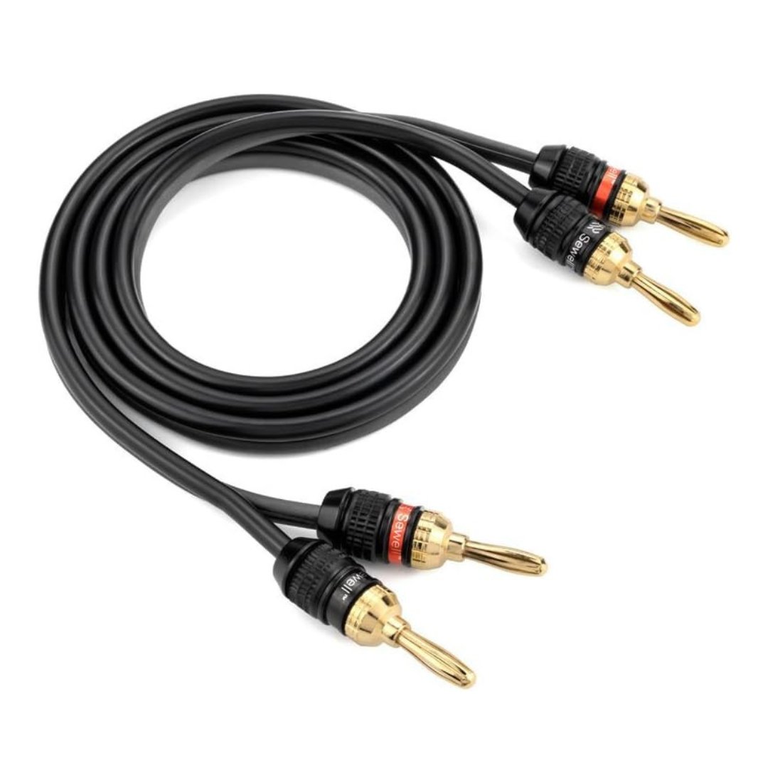 Deadbolt Speaker Wire with Banana Plugs