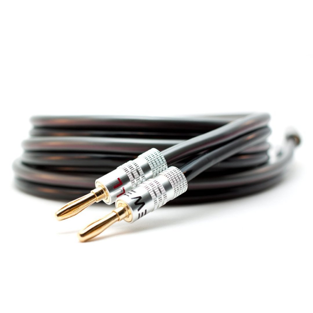 Silverback Speaker Wire with Banana Plugs - 12AWG