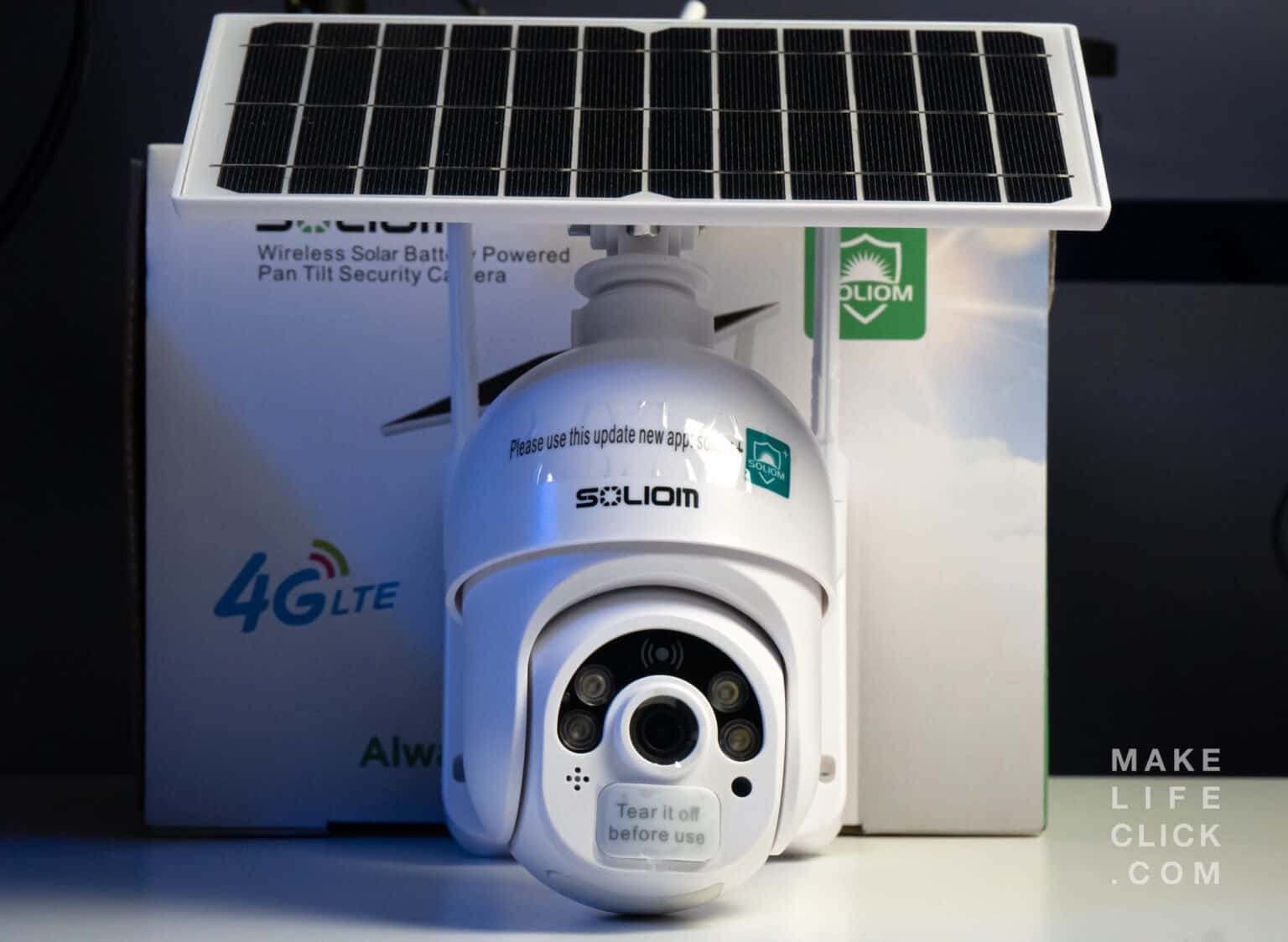 Soliom s600 4G LTE Solar Powered Security Camera Review - Perfect Tilt ...