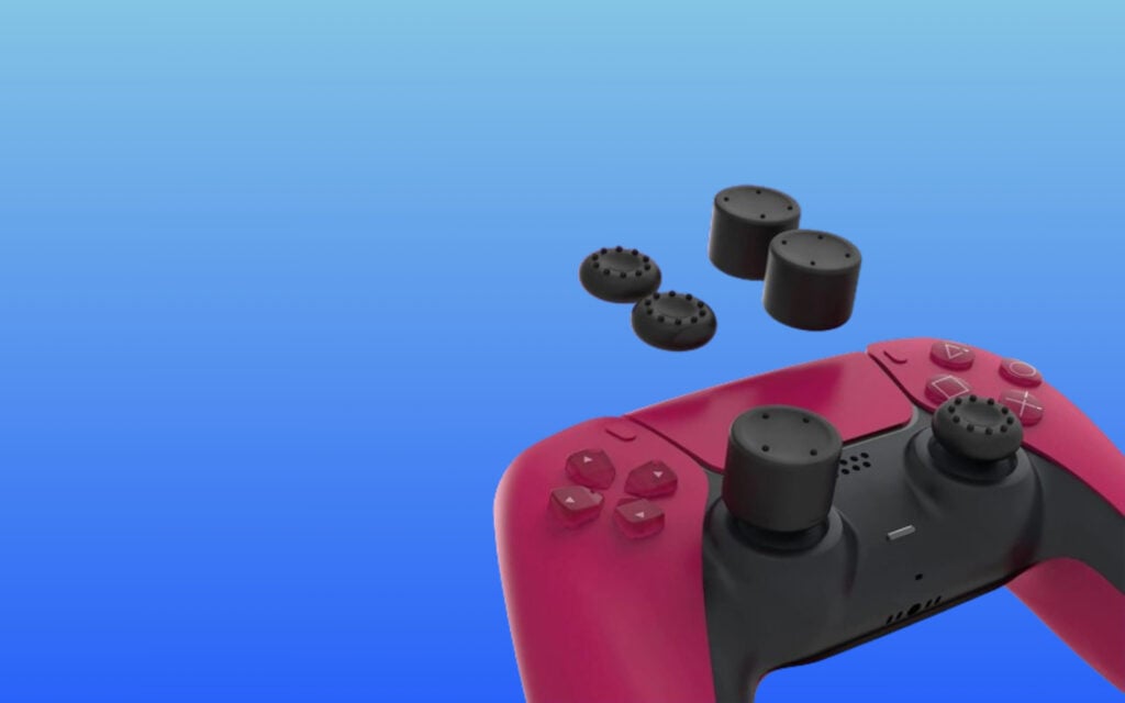 NexiGo PS5 Controller Charger with Thumb Grip Kit